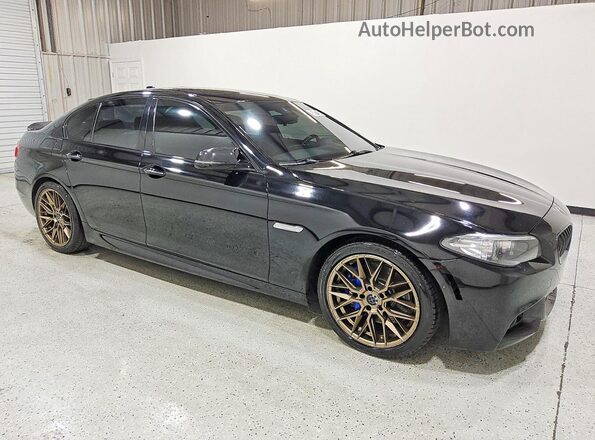 WBAKN9C55GD962994 2016 BMW 5 SERIES Black Przód prawy