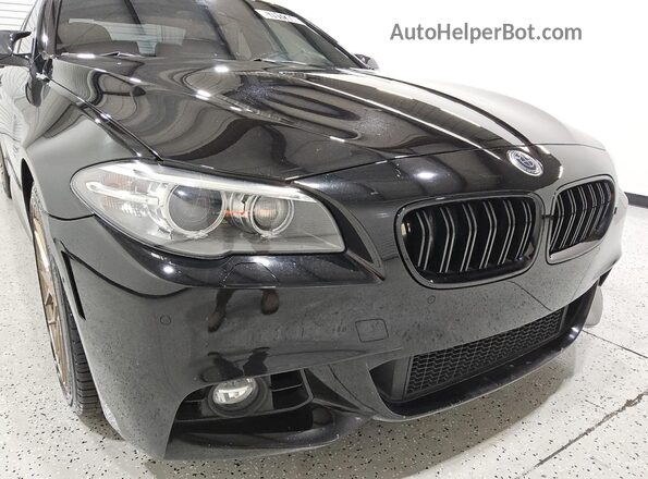 WBAKN9C55GD962994 2016 BMW 5 SERIES Black Widok wnętrza 360 stopni