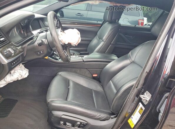 WBAKN9C58GD961905 2016 BMW 5 SERIES Black Vista interior delantera
