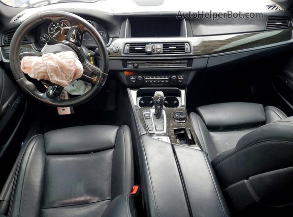 WBAKN9C58GD961905 2016 BMW 5 SERIES Black Vista del salpicadero