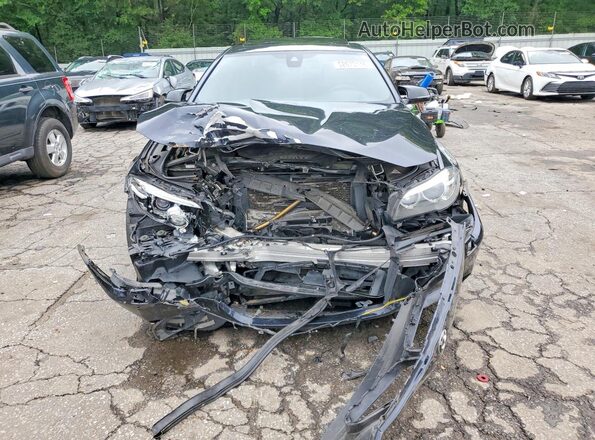 WBAKN9C58GD961905 2016 BMW 5 SERIES Black Vista frontal