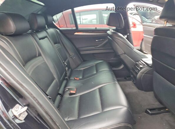 WBAKN9C58GD961905 2016 BMW 5 SERIES Black Vista de los asientos traseros