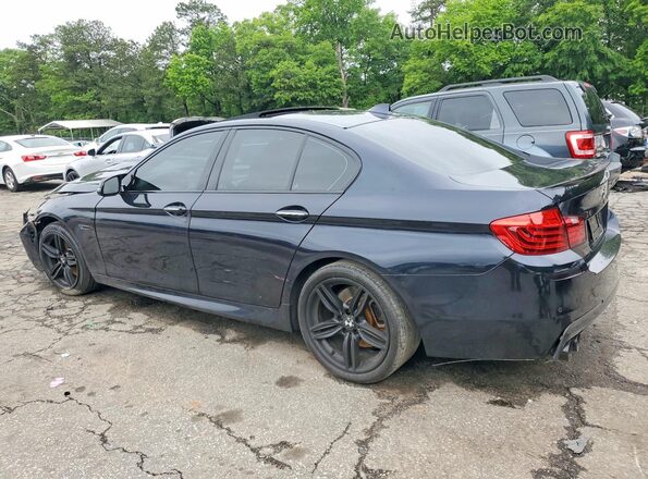 WBAKN9C58GD961905 2016 BMW 5 SERIES Black Trasero izquierdo