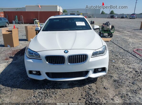 WBAKN9C59GD962514 2016 BMW 5 SERIES White Սարքավորումների վահանակի տեսք