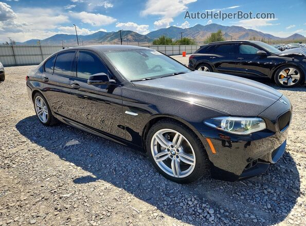 WBAKP9C56GD980933 2016 BMW 5 SERIES Black Delantero derecho