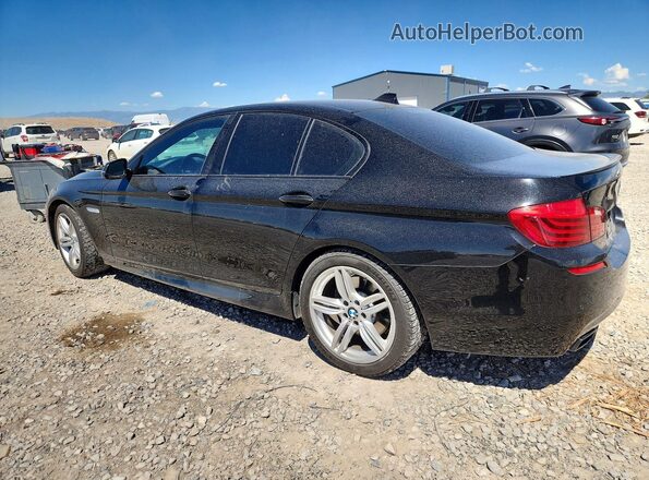 WBAKP9C56GD980933 2016 BMW 5 SERIES Black Trasero izquierdo