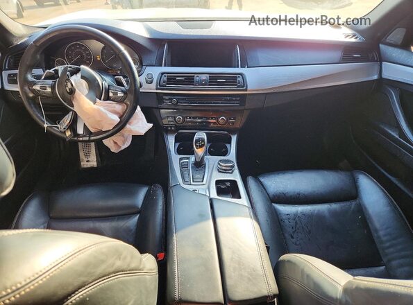 WBAKP9C56GD981029 2016 BMW 5 SERIES White Widok deski rozdzielczej