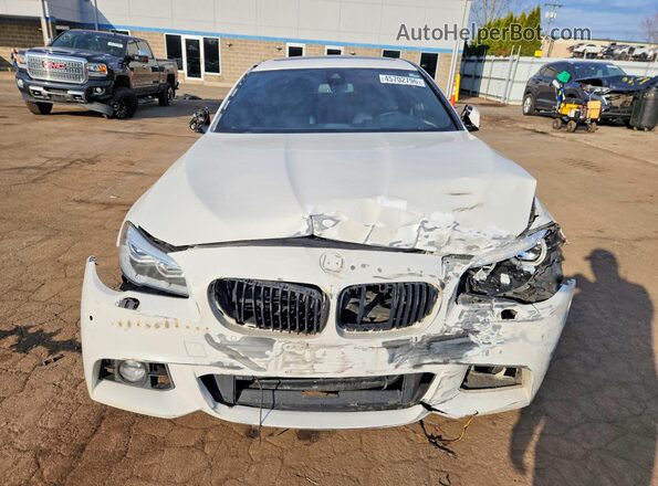 WBAKP9C56GD981029 2016 BMW 5 SERIES White Widok z przodu