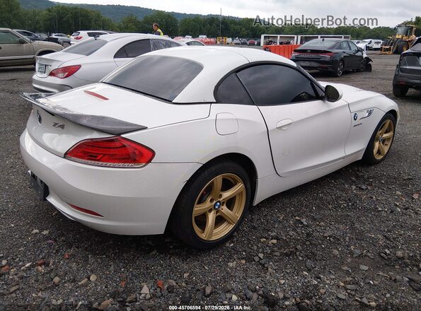 WBALL5C50G5A20304 2016 BMW Z4 White Rear right