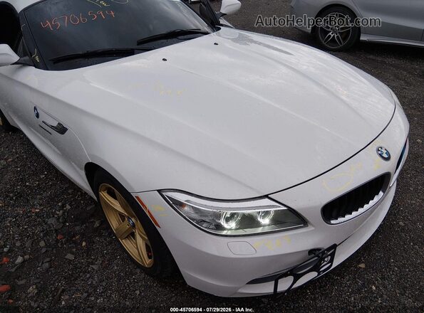 WBALL5C50G5A20304 2016 BMW Z4 White Front view