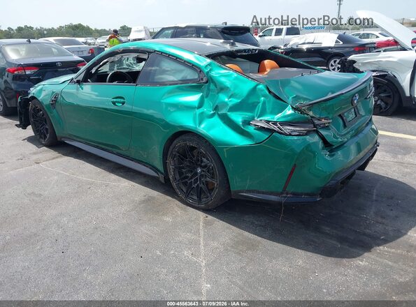 WBS23HK04VCY19331 2027 BMW M4 Green Trasero izquierdo