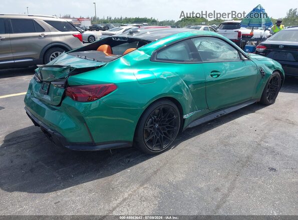 WBS23HK04VCY19331 2027 BMW M4 Green Trasero derecho