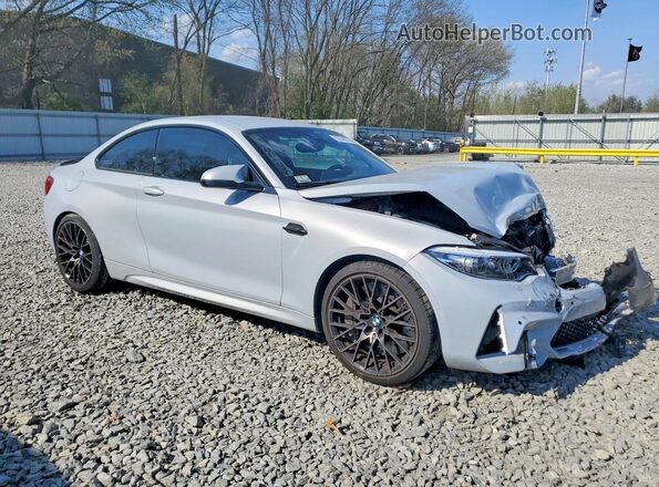 WBS2U7C02L7E11392 2020 BMW M2 Gray Delantero derecho