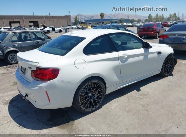 WBS2U7C02M7H03528 2021 BMW M2 White Задня права чверть