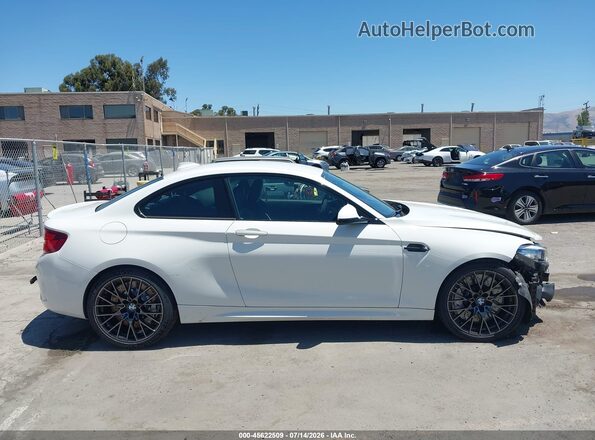 WBS2U7C02M7H03528 2021 BMW M2 White Панорамний вид салону 360°