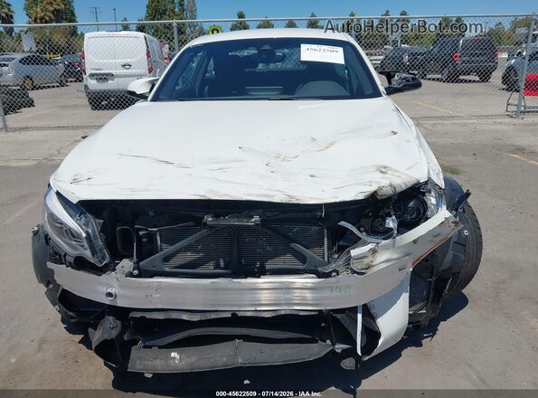 WBS2U7C02M7H03528 2021 BMW M2 White Вид задньої частини салону
