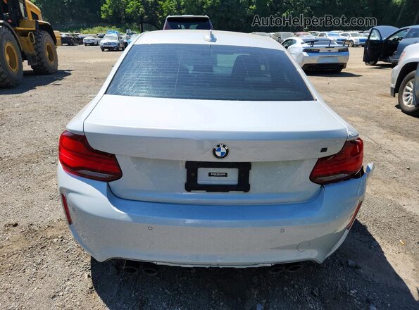WBS2U7C06L7E15672 2020 BMW M2 Gray Հետևի տեսք