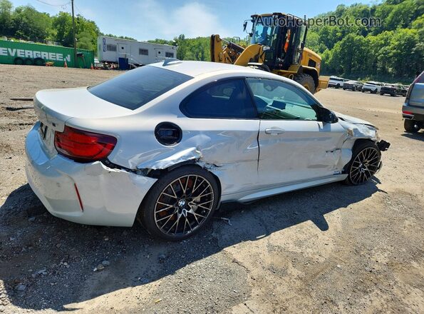 WBS2U7C06L7E15672 2020 BMW M2 Gray Հետևի աջ