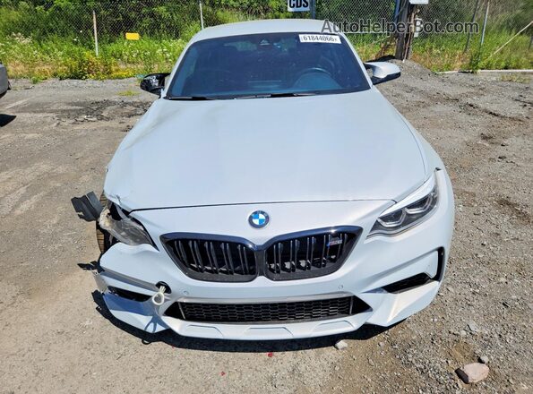 WBS2U7C06L7E15672 2020 BMW M2 Gray Դիմացի տեսք