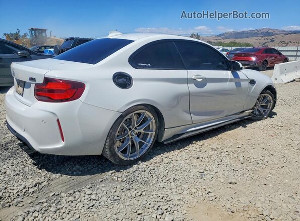 WBS2U7C07M7J69407 2021 BMW M2 White უკანა მარჯვენა