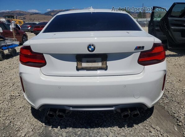 WBS2U7C07M7J69407 2021 BMW M2 White უკანა ხედი