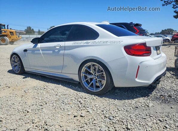 WBS2U7C07M7J69407 2021 BMW M2 White უკანა მარცხენა