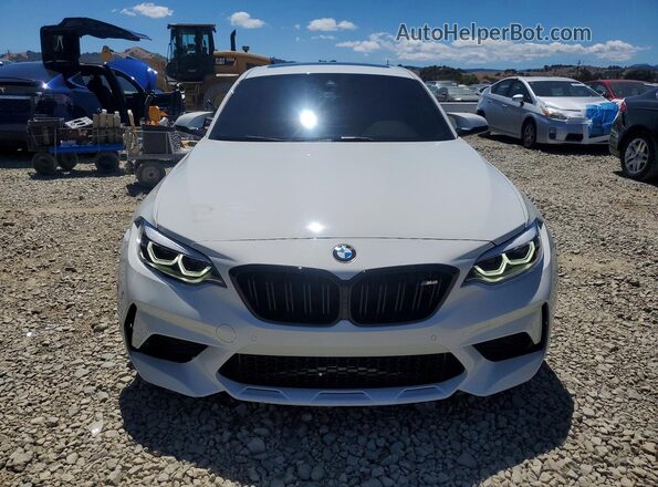 WBS2U7C07M7J69407 2021 BMW M2 White წინა ხედი