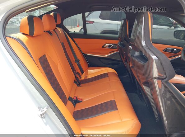 WBS33AY06NFM31308 2022 BMW M3 Серый Вид наклейки с VIN-кодом