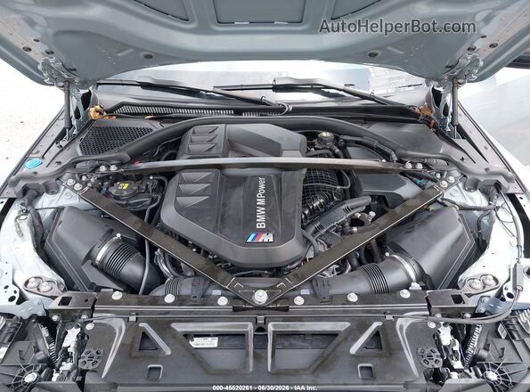 WBS33AY06NFM31308 2022 BMW M3 Серый Вид сзади