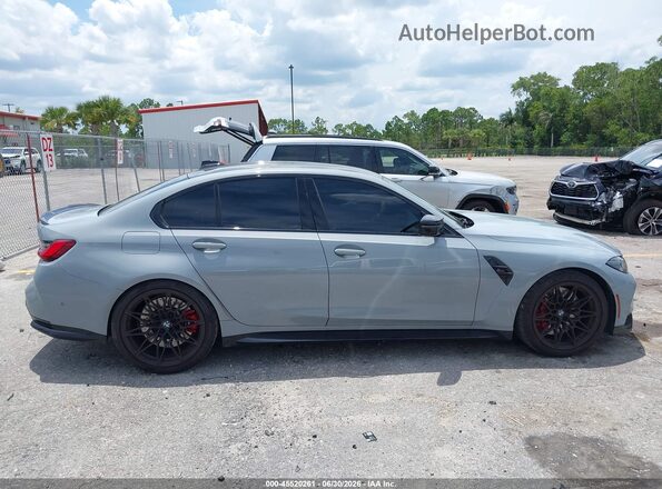 WBS33AY06NFM31308 2022 BMW M3 Серый Вид задней части салона
