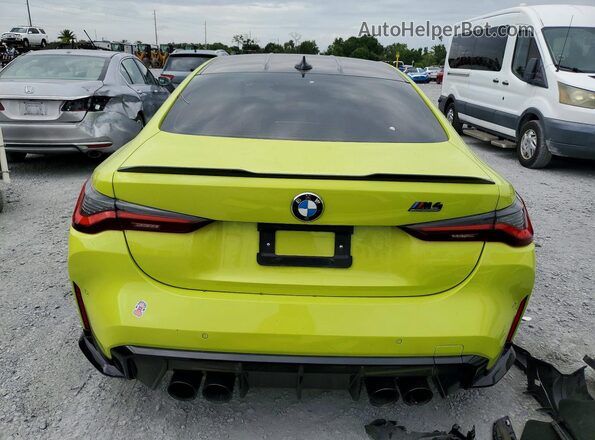 WBS33AZ01MCH48561 2021 BMW M4 Green Vista trasera
