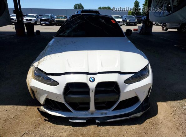 WBS33AZ07MCG63384 2021 BMW M4 Белый Вид спереди