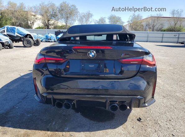 WBS33BA00NCH47307 2022 BMW M4 Черный Вид сзади