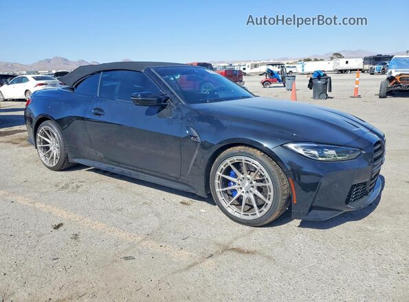 WBS33BA00NCH47307 2022 BMW M4 Черный Передняя правая четверть