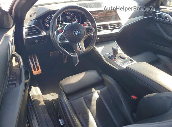 WBS33BA00NCH47307 2022 BMW M4 Черный Вид панели приборов