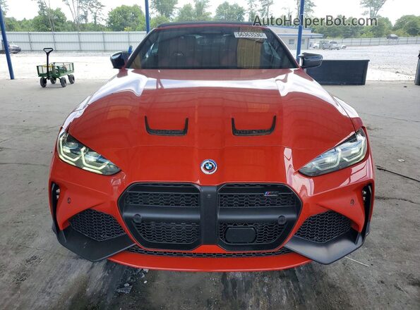 WBS33BA00PCM43846 2023 BMW M4 Red წინა ხედი