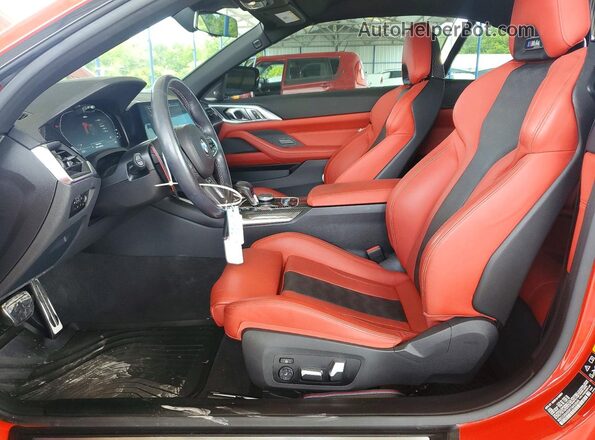 WBS33BA00PCM43846 2023 BMW M4 Red წინა სალონის ხედი