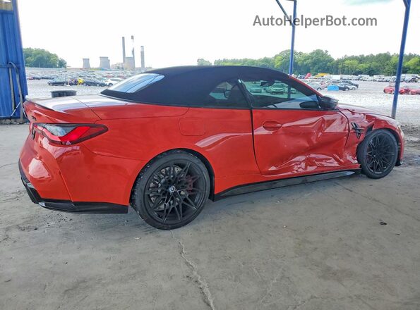 WBS33BA00PCM43846 2023 BMW M4 Red უკანა მარჯვენა