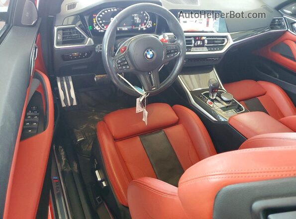 WBS33BA00PCM43846 2023 BMW M4 Red წინა პანელის ხედი