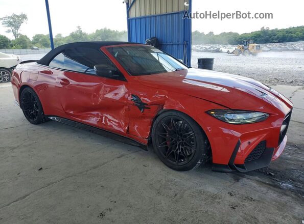 WBS33BA00PCM43846 2023 BMW M4 Red წინა მარჯვენა