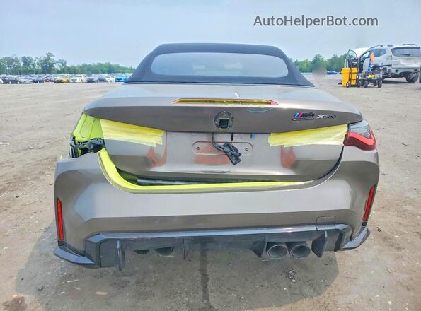 WBS33BA02PCL12269 2023 BMW M4 Green Widok z tyłu