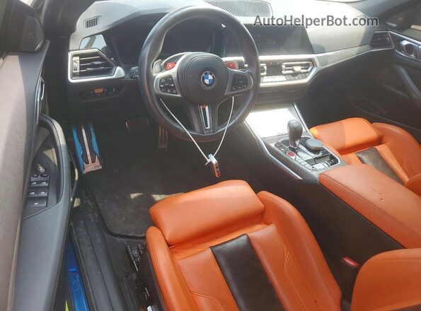 WBS33BA02PCL12269 2023 BMW M4 Green Widok deski rozdzielczej