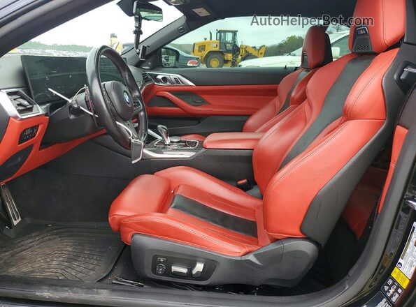 WBS33BA03RCP04695 2024 BMW M4 Черный Вид салона спереди