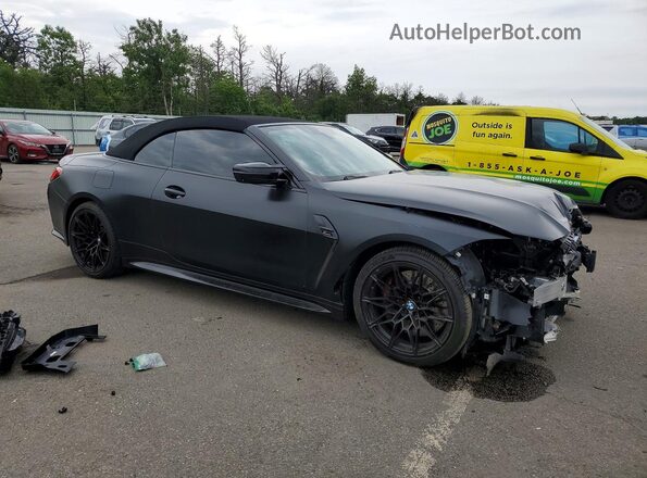 WBS33BA03RCP04695 2024 BMW M4 Черный Передняя правая четверть