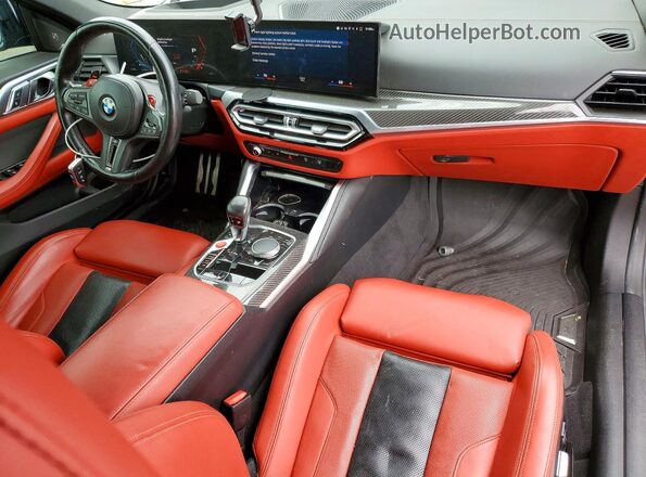 WBS33BA03RCP04695 2024 BMW M4 Черный Вид панели приборов