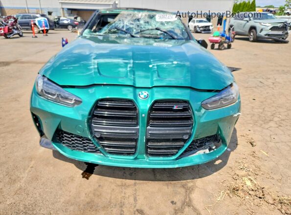 WBS33BA0XNCK00414 2022 BMW M4 Green Vista frontal