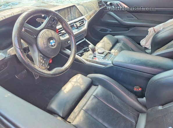 WBS33BA0XNCK00414 2022 BMW M4 Green Vista interior delantera