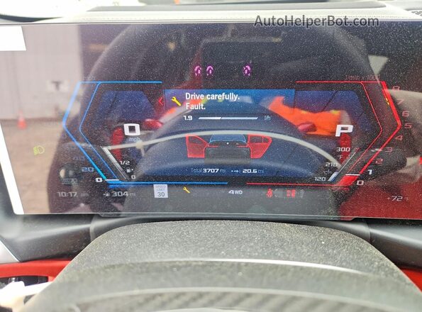 WBS33HJ01TFW06757 2026 BMW M3 Черный Вид щитка приборов