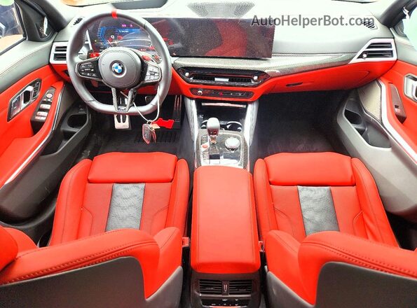 WBS33HJ01TFW06757 2026 BMW M3 Черный Вид панели приборов
