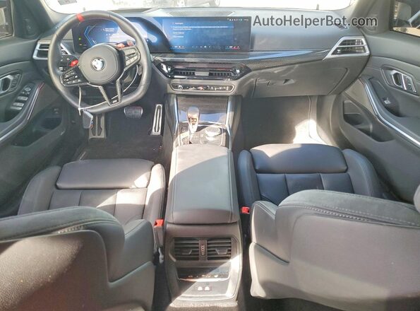 WBS33HJ02TFW13233 2026 BMW M3 White Առջևի վահանակի տեսք
